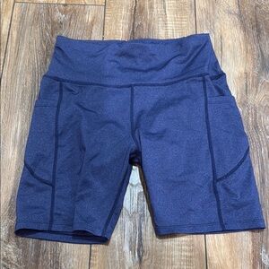 Women’s navy blue biker shorts